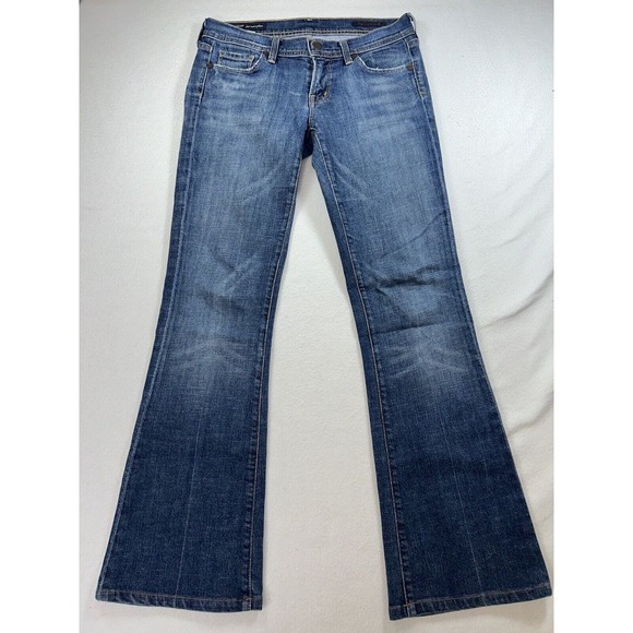 Citizens Of Humanity Denim - Citizens of Humanity Ingrid #002 women Stretch Low Waist Flare blue Jeans sz 28